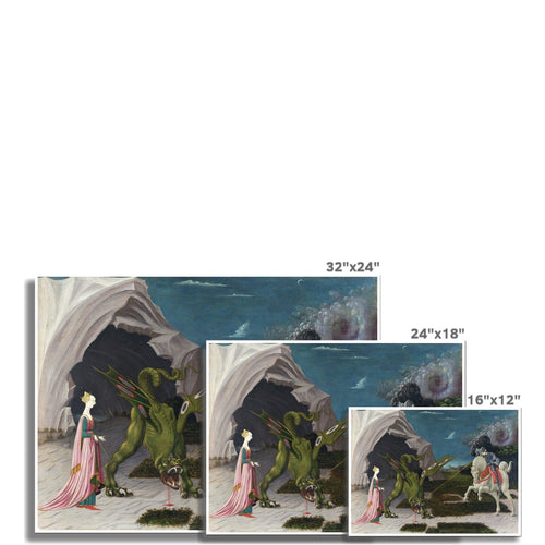 Der Heilige Georg und der Drache | Paolo Uccello | 15. Jahrhundert