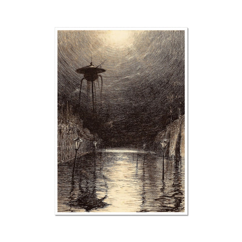 Marsmaschine über der Themse | Henrique Alvim Corrêa | 1906
