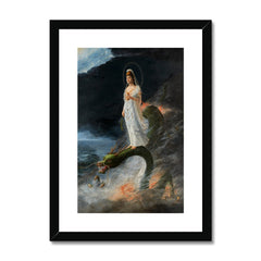 Guanyin reitet auf dem Drachen | Harada Naojirō | 1890