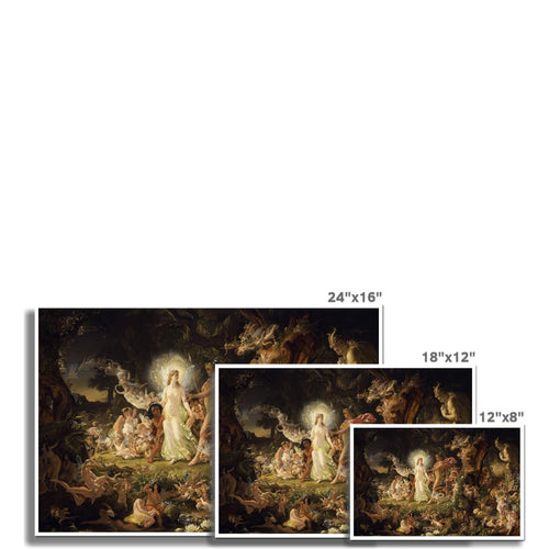 Der Streit zwischen Oberon und Titania | Joseph Noel Paton | 1849