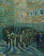 Gefangenenrunde | Vincent van Gogh | 1890