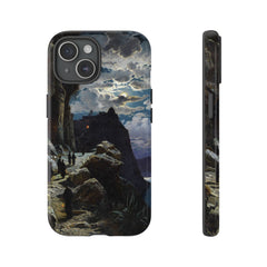 Monks Walk to the Mountain Monastery of Athos | Hermann Corrodi | 1905