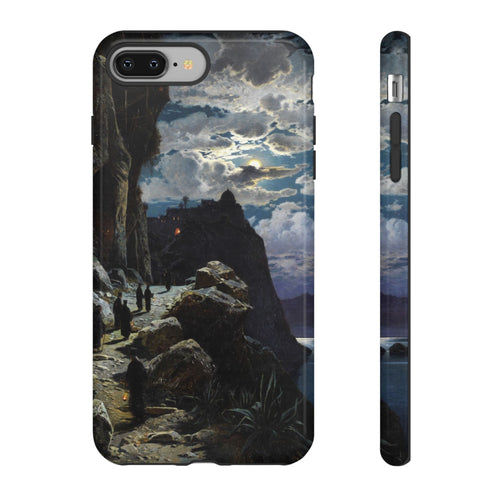 Monks Walk to the Mountain Monastery of Athos | Hermann Corrodi | 1905