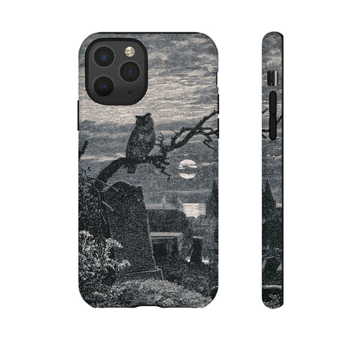 Graveyard at Night with Owl | Robert Paterson | 1875