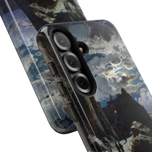 Monks Walk to the Mountain Monastery of Athos | Hermann Corrodi | 1905