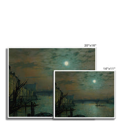 Southwark Bridge im Mondlicht | John Atkinson Grimshaw | 1887