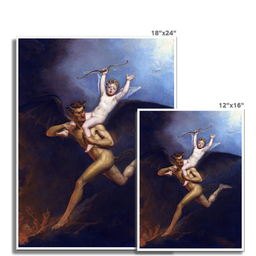 Hades trägt Eros in die Unterwelt | Richard Westall | 1795