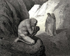 Das Inferno, Gesang 7 | Gustave Doré | 1861