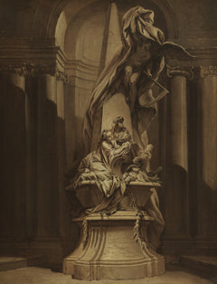 Denkmal für Mignard | François Boucher | 1743