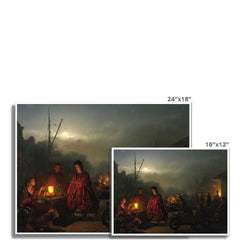 Der Nachtmarkt | Petrus van Schendel | 19. Jahrhundert
