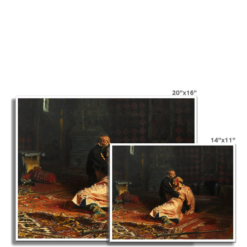 Ivan the Terrible and His Son Ivan | Ilya Repin | 1885