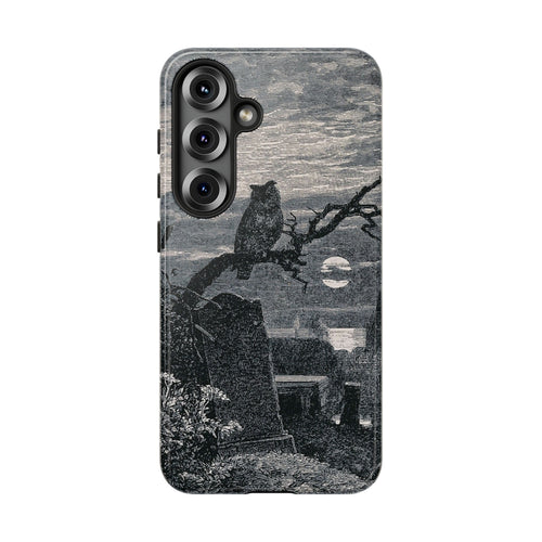 Graveyard at Night with Owl | Robert Paterson | 1875