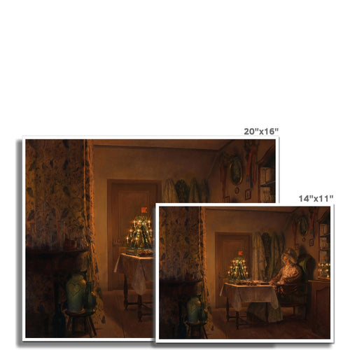 A Lonely Christmas | Oskar Freiwirth-Lützow | 19th Century