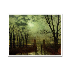 Am Parktor | John Atkinson Grimshaw | 1878