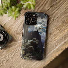 Monks Walk to the Mountain Monastery of Athos | Hermann Corrodi | 1905