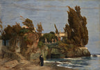 Villa by the Sea | Arnold Böcklin | 1865