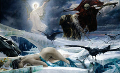 Ahasver am Ende der Welt | Adolf Hirémy-Hirschl | 1888