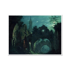 Nocturne mit Architektur | Antonio Basoli | 1810