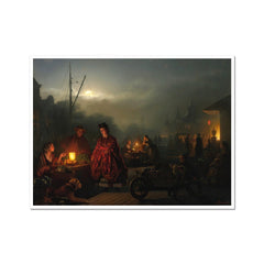Der Nachtmarkt | Petrus van Schendel | 19. Jahrhundert