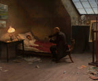 Der Tod des Künstlers | Zygmunt Andrychewicz | 1901