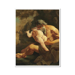 Saturn verschlingt sein Kind | Giulia Lama | 1735