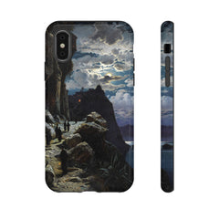 Monks Walk to the Mountain Monastery of Athos | Hermann Corrodi | 1905