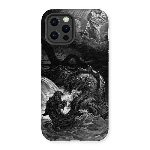 Destruction of Leviathan | Gustave Doré | Phone Case