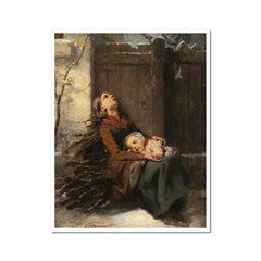 Tote Mutter hält ihr schlafendes Kind | Octave Tassaert | 1850