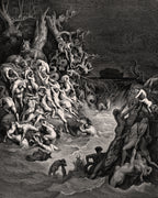 Eine Flut zerstört die Welt | Gustave Doré | 1866