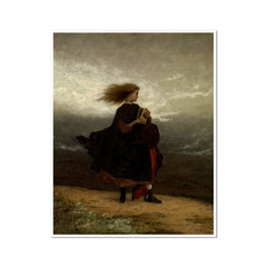 Das Mädchen, das ich zurückließ | Eastman Johnson | 1872