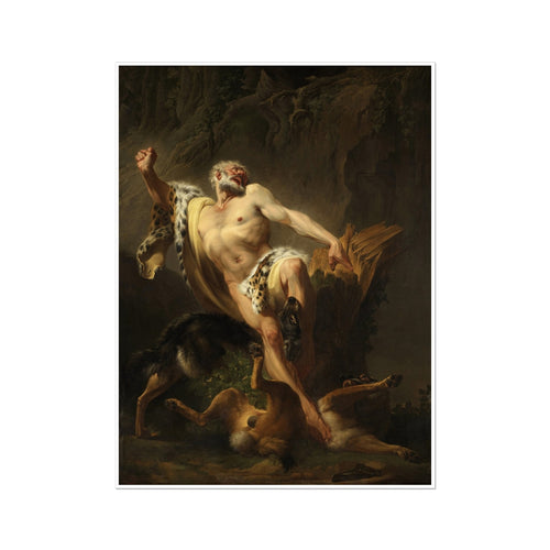 Milo von Kroton | Joseph-Benoît Suvée | 1763