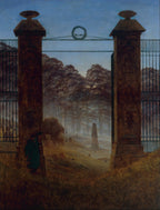 Der Friedhof | Caspar David Friedrich | 1825