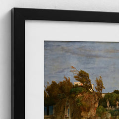 Villa by the Sea | Arnold Böcklin | 1865