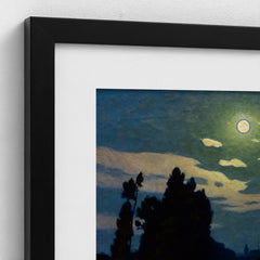 Moonrise over a Canal | Charles Guilloux | 1890