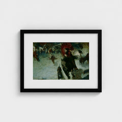 The Wild Chase | Franz von Stuck | c. 1889