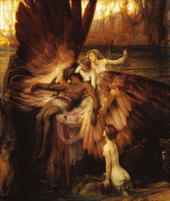The Lament for Icarus | Herbert Draper | 1898
