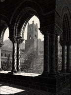 Kreuzgang in Monreale | MC Escher | 1933