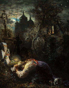Grab eines Aufständischen | Władysław Rossowski | 1877