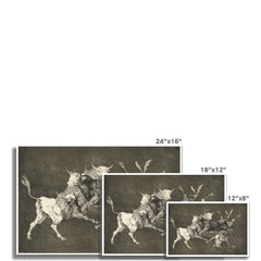 Die Torheit der kleinen Stiere | Francisco de Goya | 1820