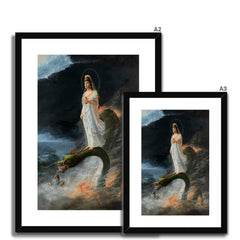 Guanyin reitet auf dem Drachen | Harada Naojirō | 1890