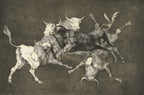 Die Torheit der kleinen Stiere | Francisco de Goya | 1820