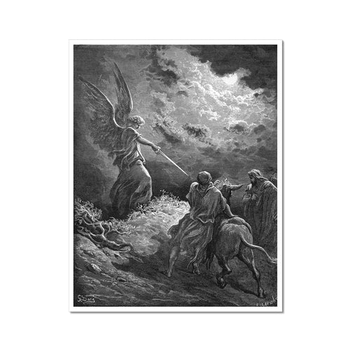Ein Engel erscheint Bileam | Gustave Doré | 1866
