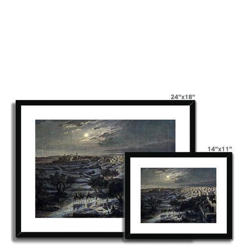 Blick auf Bethlehem bei Nacht | Josef Langl | 19. Jahrhundert