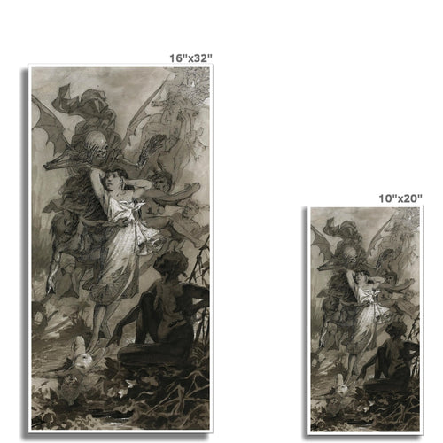 Der Totentanz | Alphonse Mucha | 19. Jahrhundert