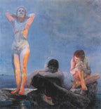 The Blue Hour – complete painting, unframed fine art print