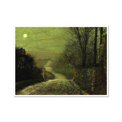 Landstraße im Mondlicht | John Atkinson Grimshaw | 1875