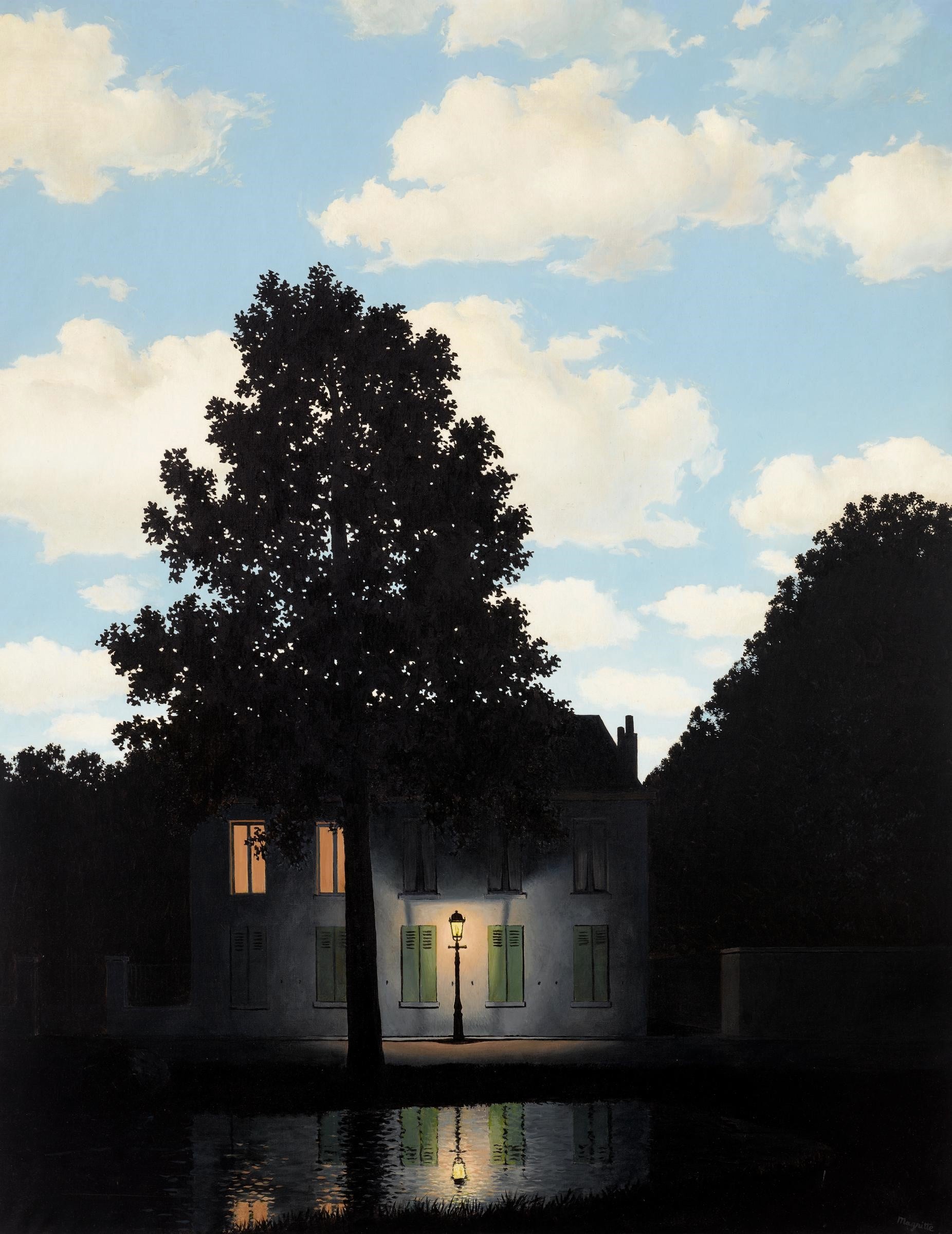 The Empire Of Lights By Ren Magritte Buy Fine Art Prints Online the-empire-of-lights-by-ren-magritte-buy-fine-art-prints-online