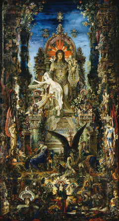 Jupiter und Semele | Gustave Moreau | 1894