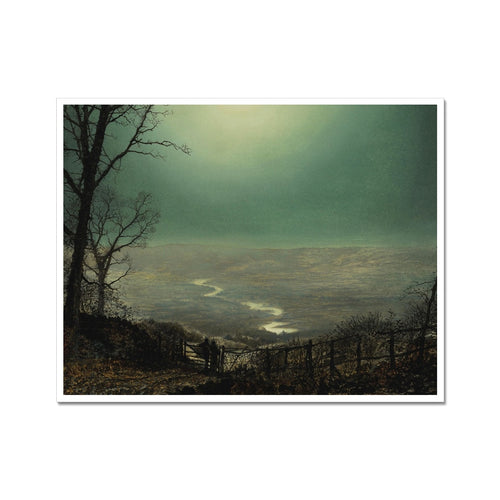 Mondschein in Wharfedale | John Atkinson Grimshaw | 1870