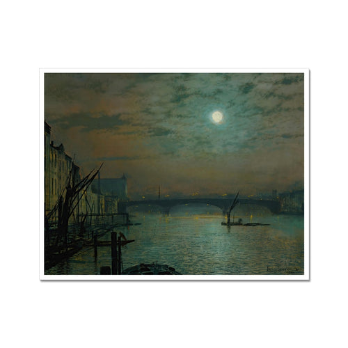 Southwark Bridge im Mondlicht | John Atkinson Grimshaw | 1887